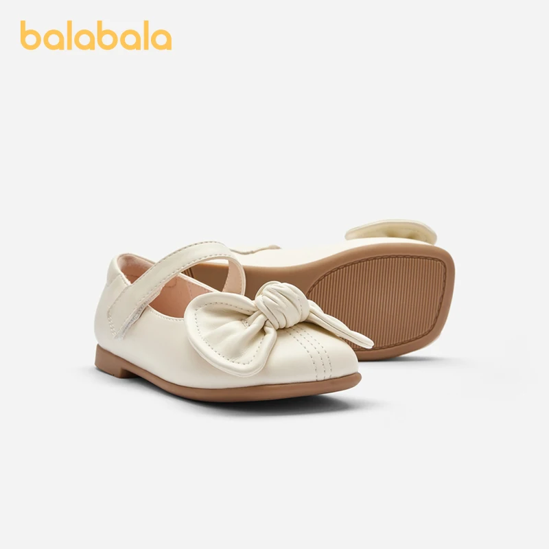 Balabala Kids Princess Shoes Girls Sandals 2024 Summer New Arrival Sweet and Comfortable Shoes for Spring and Autumn