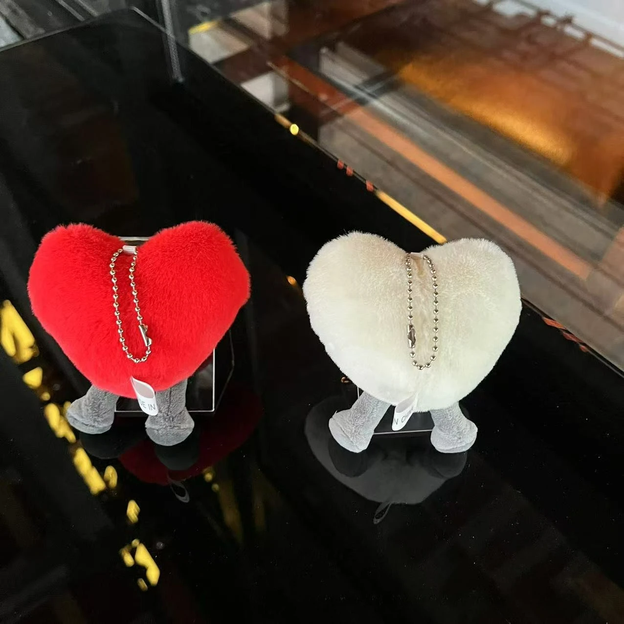 พวงกุญแจตุ๊กตาขนนุ่ม ของขวัญสำหรับเธอ วันวาเลนไทน์ วันเกิด คริสต์มาส ของขวัญเซอร์ไพรส์ ตุ๊กตาสัตว์น่ารัก ยัดไส้ใยฝ้าย PP