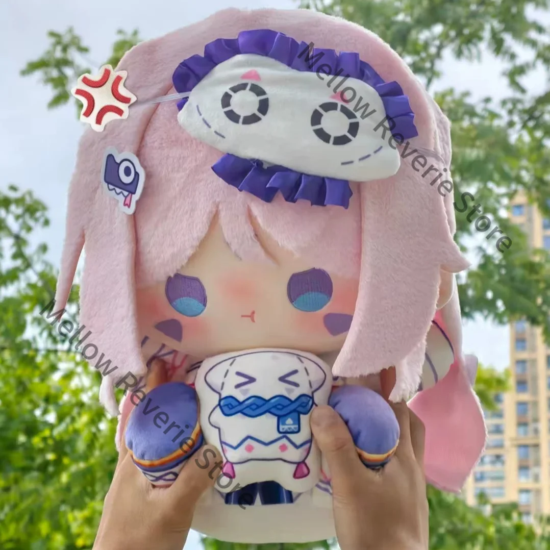 Genshin Impact Citlali Cosplay Anime Stuffed Animal Sitting Cotton Doll Maumet Printed Figure Puppet Pillow Game Gifts Kawaii
