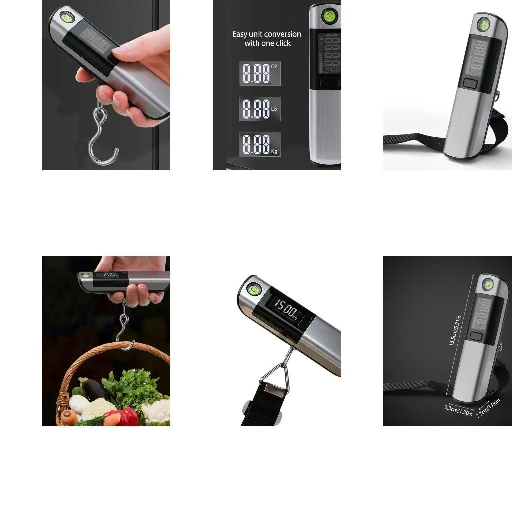 

Handheld Digital Instrument For Fishing Including Tare Function And Easy Measurement Switching K1YF