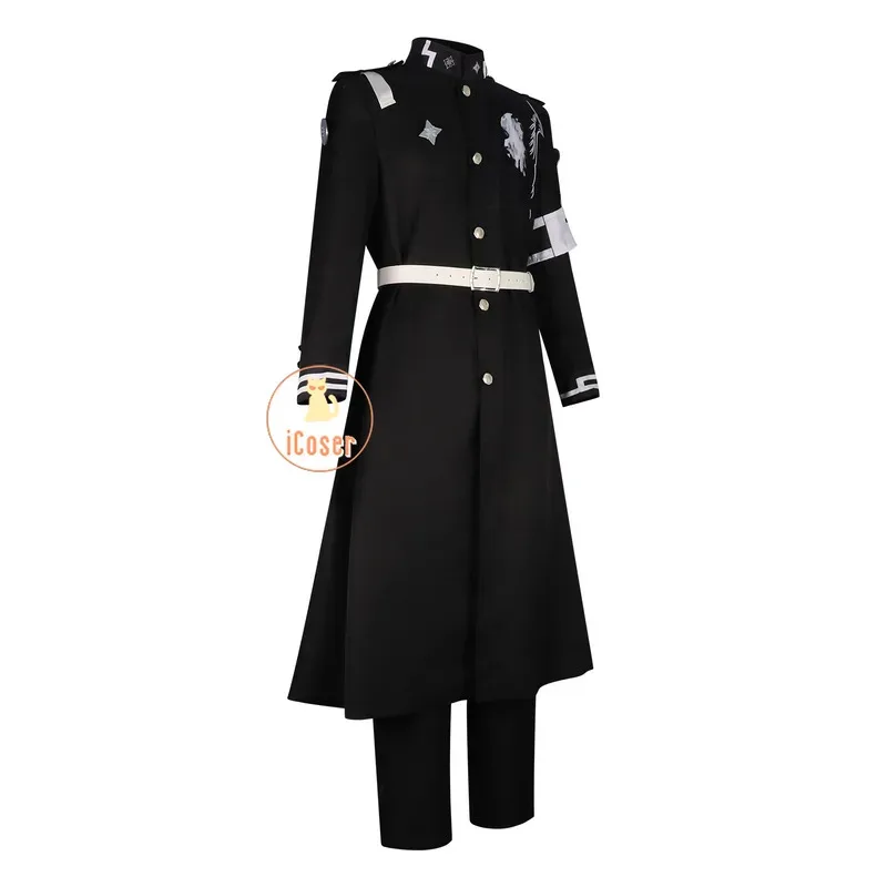 The Hundred Line Yugamu Omokage 코스프레 의상 가발 배틀 유니폼 라스트 디펜스 아카데미 할로윈 파티 여성 남성 코스 의상