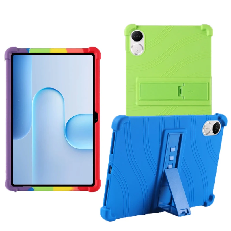 

Tablet Case Funda For Honor Pad 10 Pro 11.5/X10 Pro ELN2-W09 Adjustable Kids Friendly Kickstand Holder Sticker Cover Accessories