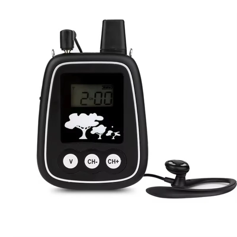 Digital wireless two-way walkie-talkie equestrian training system