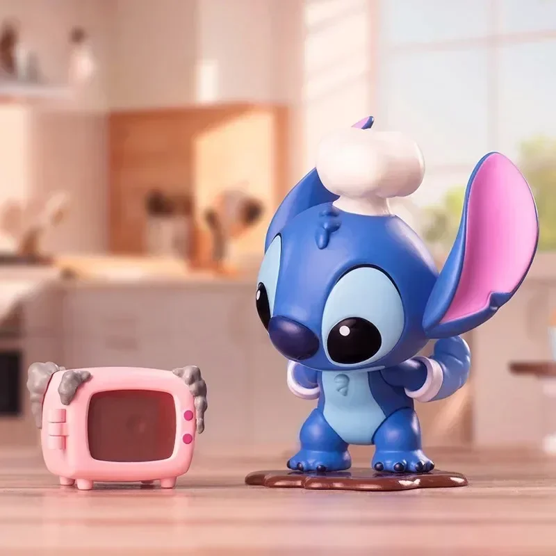 POP MART Disney Stitch on a Date Series Trendy Blind Box Toy Mystery Box Mistery Action Figure Surprise Cute Model Birthday Gift - view 5