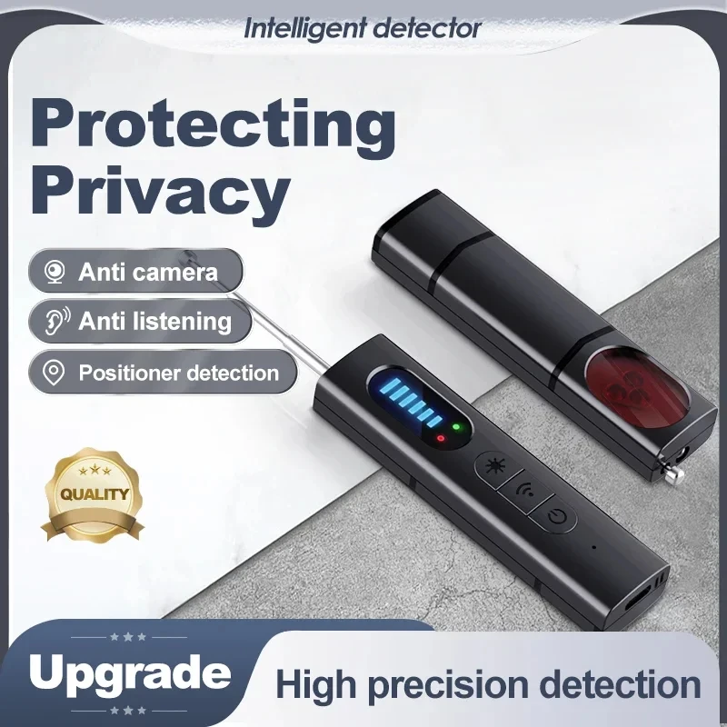 Hidden Camera Detector for Hidden Camera T15 Anti Spy Detector Professional GPS Wiretapping Search Devices Security Protection