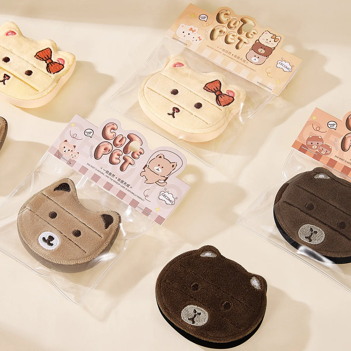 Bouffée de maquillage douce et épaisse de qualité supérieure – Jolie éponge à double usage humide et sèche, respectueuse de la peau pour un maquillage de base mieux ajusté