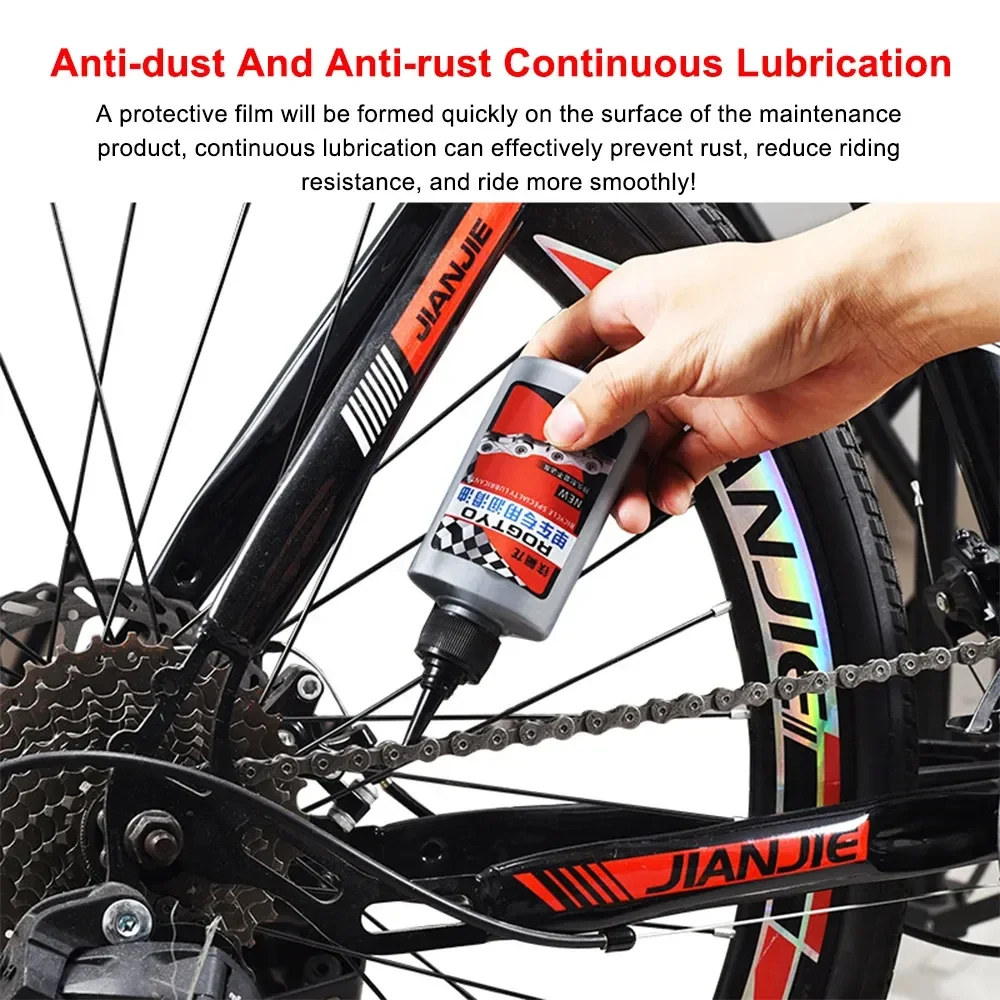 100Ml Bicycle Special Lubricant Motorcycle Chain Maintenance Cleaning Brush MTB Chain Tool Oil Road Bike Cycling Accessories