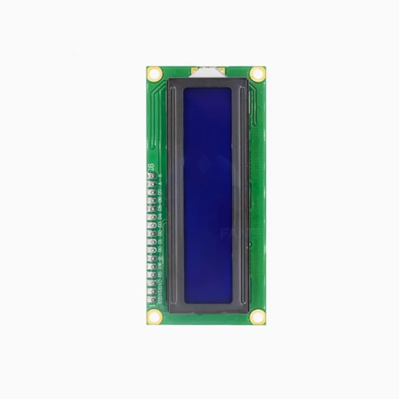 Écran LCD bleu/jaune vert 1602A IIC/I2C, 5V, avec module d'affichage rétro-éclairé, 1 pièce