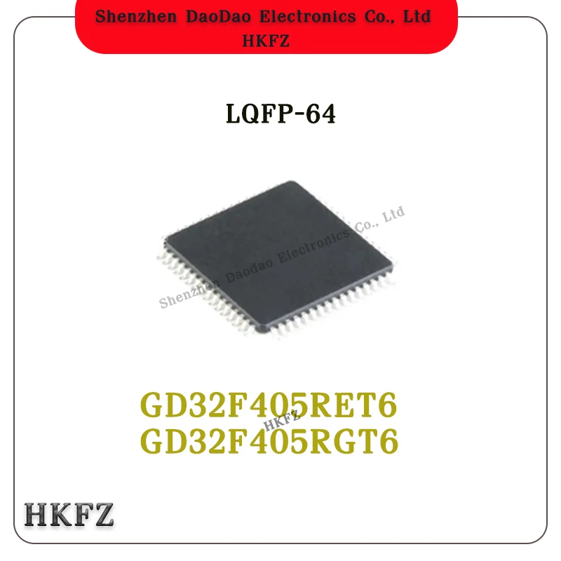 

GD32F405RET6 GD32F405RGT6 LQFP-64 Microcontroller chip Microcontroller chip new original