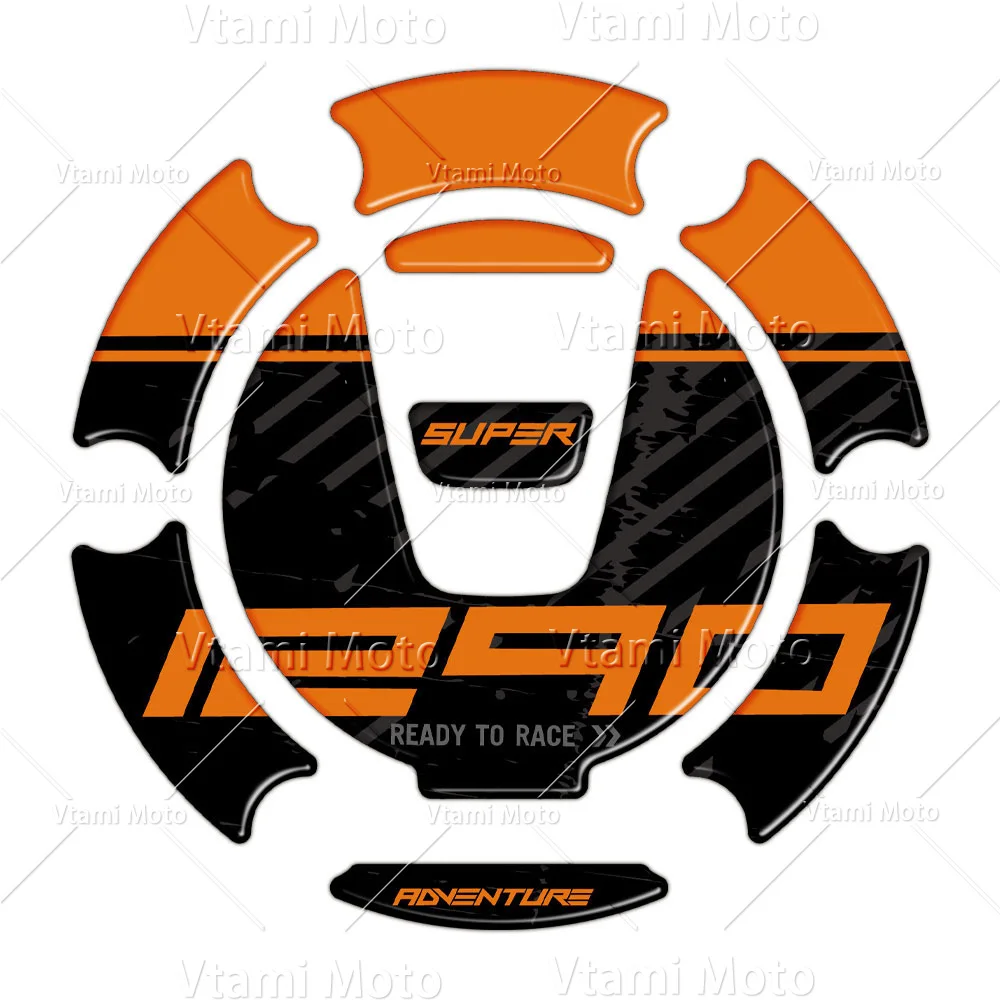 3D Motorcycle Fuel Tank Cap Protection Sticker Decals For KTM 1290 Super Duke R SuperDuke GT