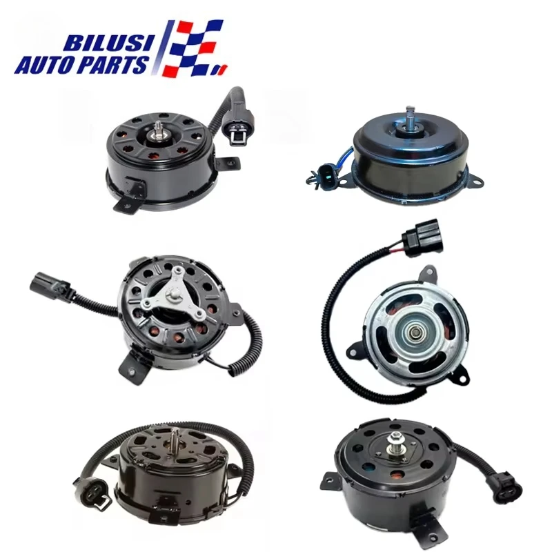 Billusi 12v 24v Dc car electric radiator cooling fan motor for modern accent Sonata Azela Elantra for Kia K5 K7 Optima