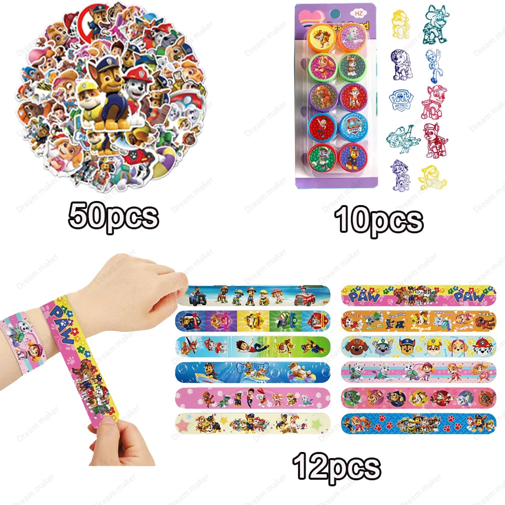 PAW Patrol Party-Geschenkpaket: Aufkleber, Schlüsselanhänger, Stempel, Geschenktüte, Klassenzimmer-Belohnung, Weihnachtsstrumpffüller, Gastgeschenk – Detail 15