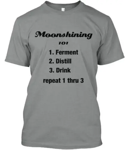 For Moonshine Lovers T-Shirt Made in the USA Size S to 5XL