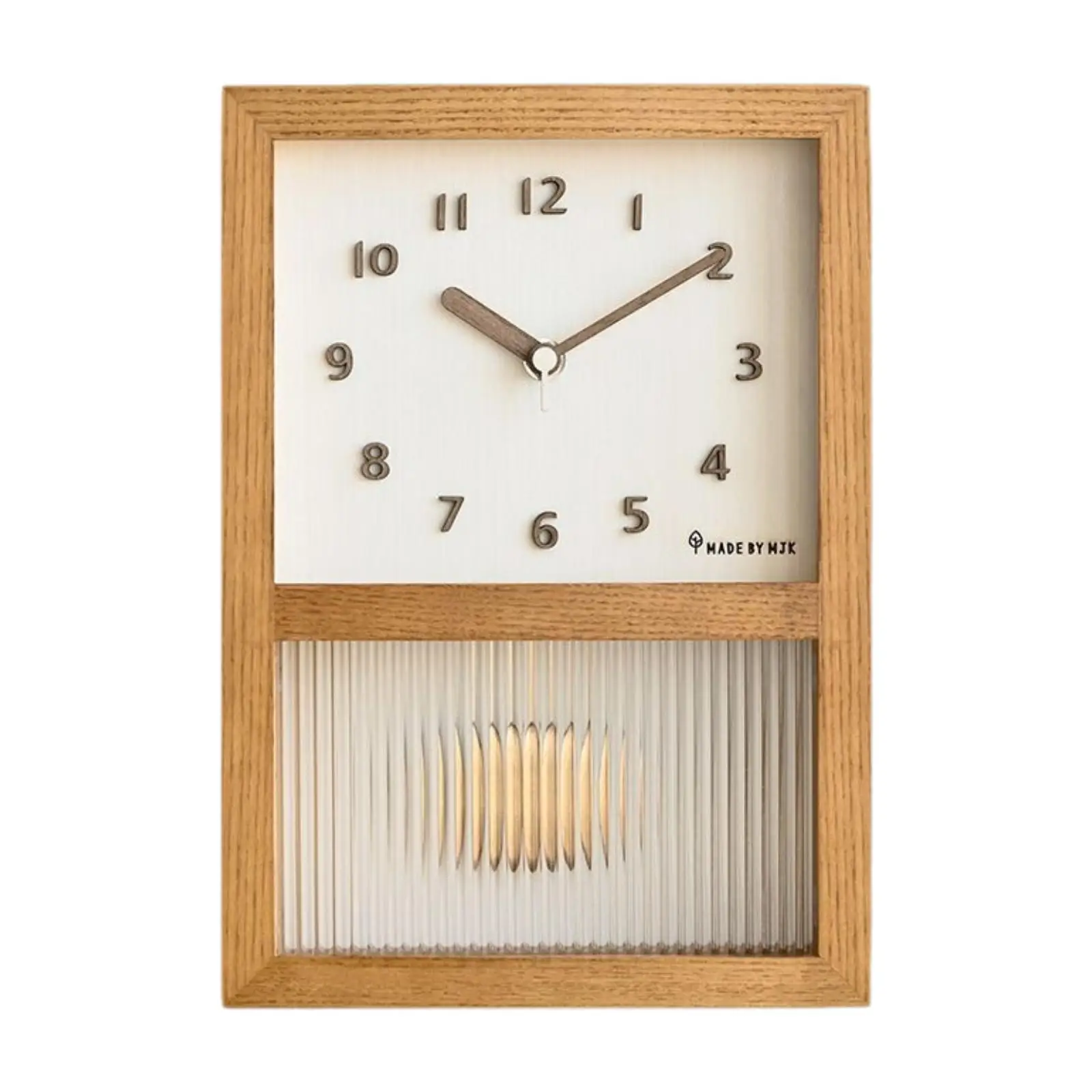 

Wall Clock Non Ticking Easy to Read Home Decor Minimalist Craft Decorative Silent for Kids Room Study Office Bedroom Dining Room