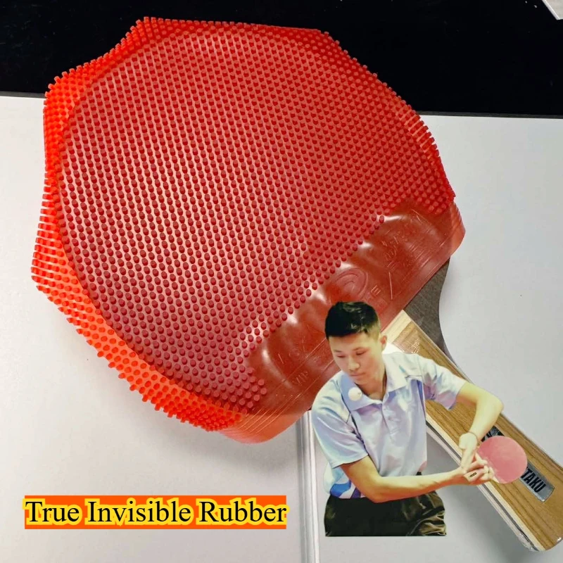 

YINHE VIP Table Tennis Rubber Special Lei Leilei Invisible Master Long Pips Weird Float ITTF Approved Deep Curing/Soft-Cured OX