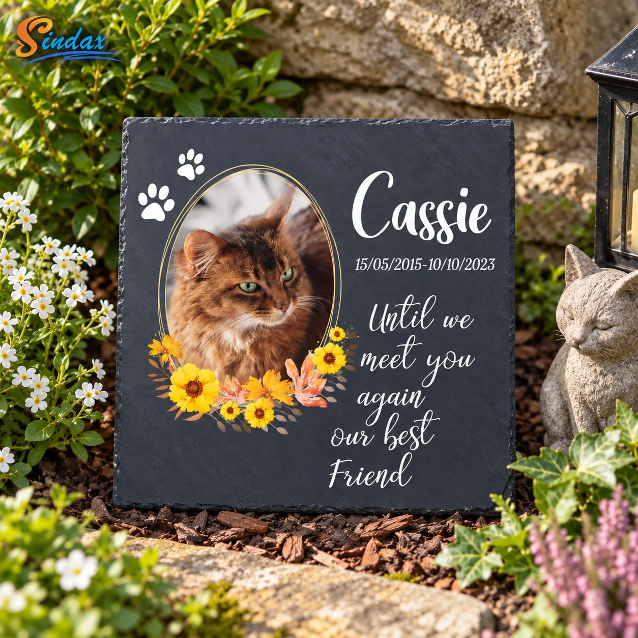 pet-grave-marker-personalized-photo-name-date-slate-memorial-stone-outdoor-garden-dog-cat-loss-remembrance-plaque-gift-keepsake