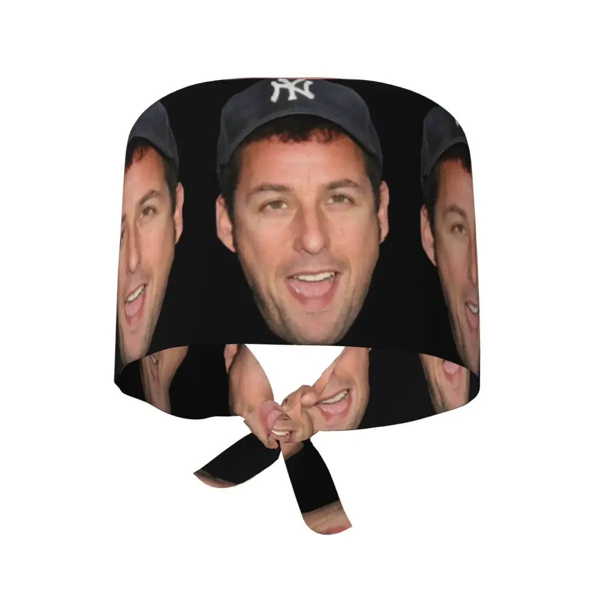 The Face Meme Adam Sandler Smile Amazing Poster Scrub Hat Doctor Working Surgical Cap Men Women Adjustable Nursing Caps Dentist