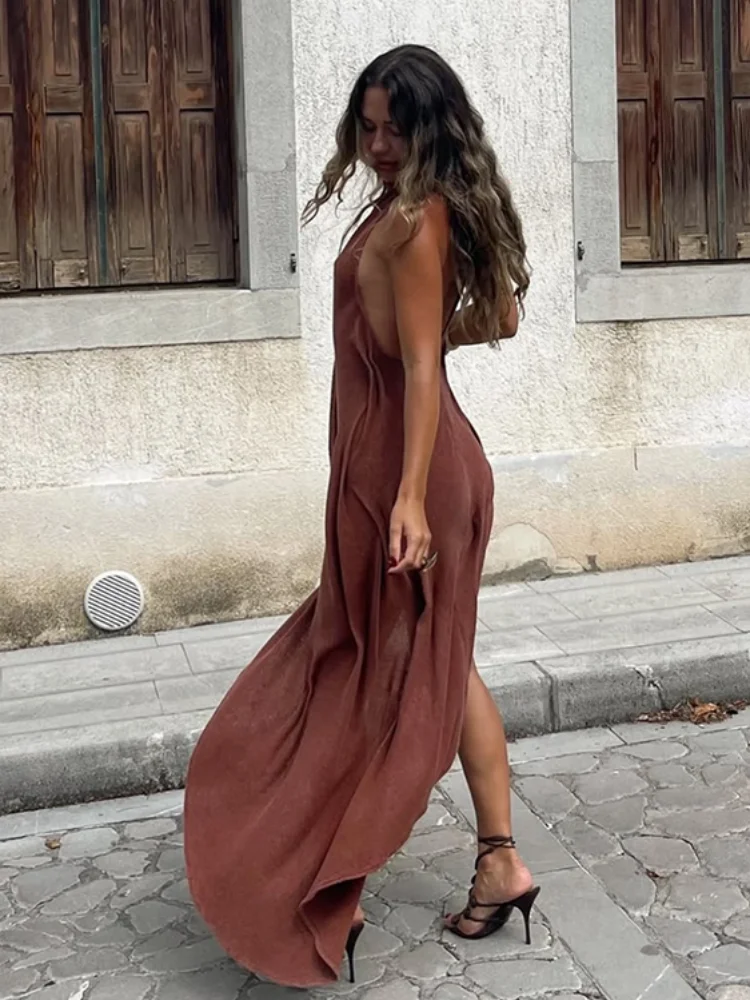 Pleated Irregular Slim Long Skirt Elegant - Image 6