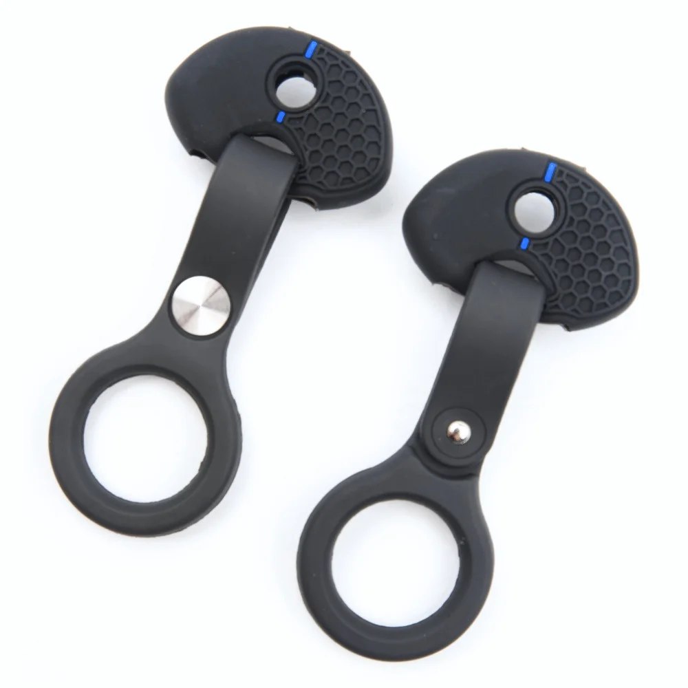 Silicone Car Key Fob Cover For BMW K1200R R1200RT K1300R S1000RR F650GS F800GS F800ST with finger holder Scratch Resistant
