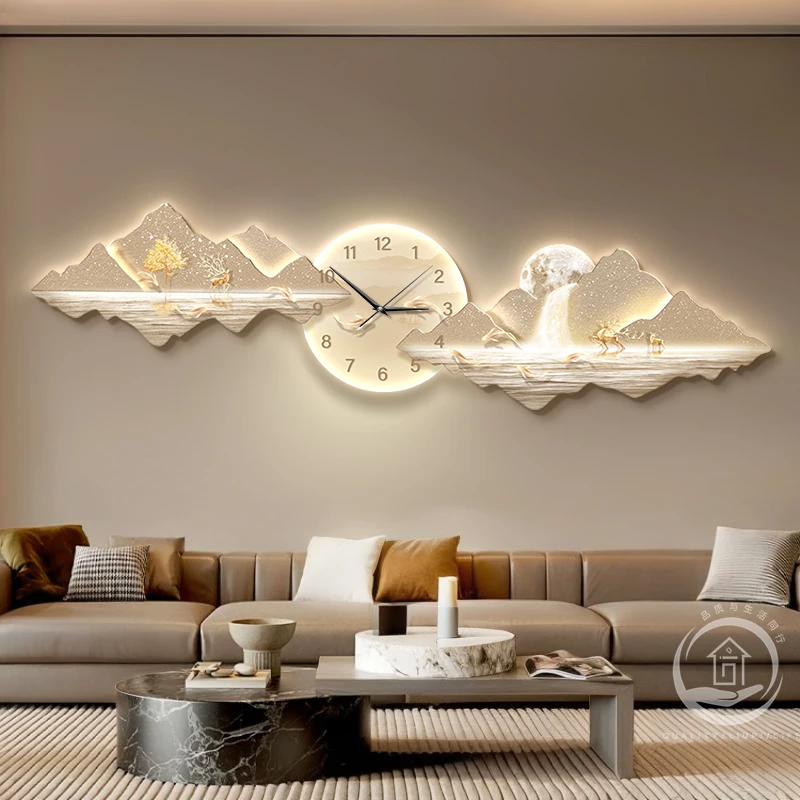 Living Room  Wall Clocks Modern Minimalist Fashion Simple Wall Clocks Nordic Bedrooms Relogio De Parede Home Decoration