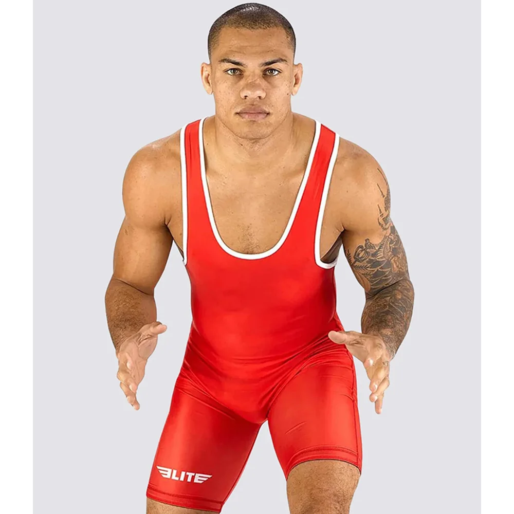 Adulfluffy-Maillots de lutte noirs pour hommes, tissu respirant, séchage rapide, combinaison de course trempée, vêtements de sport, collants de