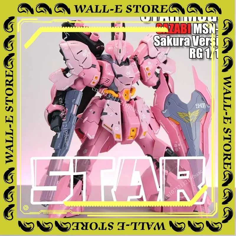 

В наличии: Сборная модель STAR SAZABI MSN-04 RG Sakura Version 1/144, игрушка, аниме-фигурка, робот, пластиковый подарок