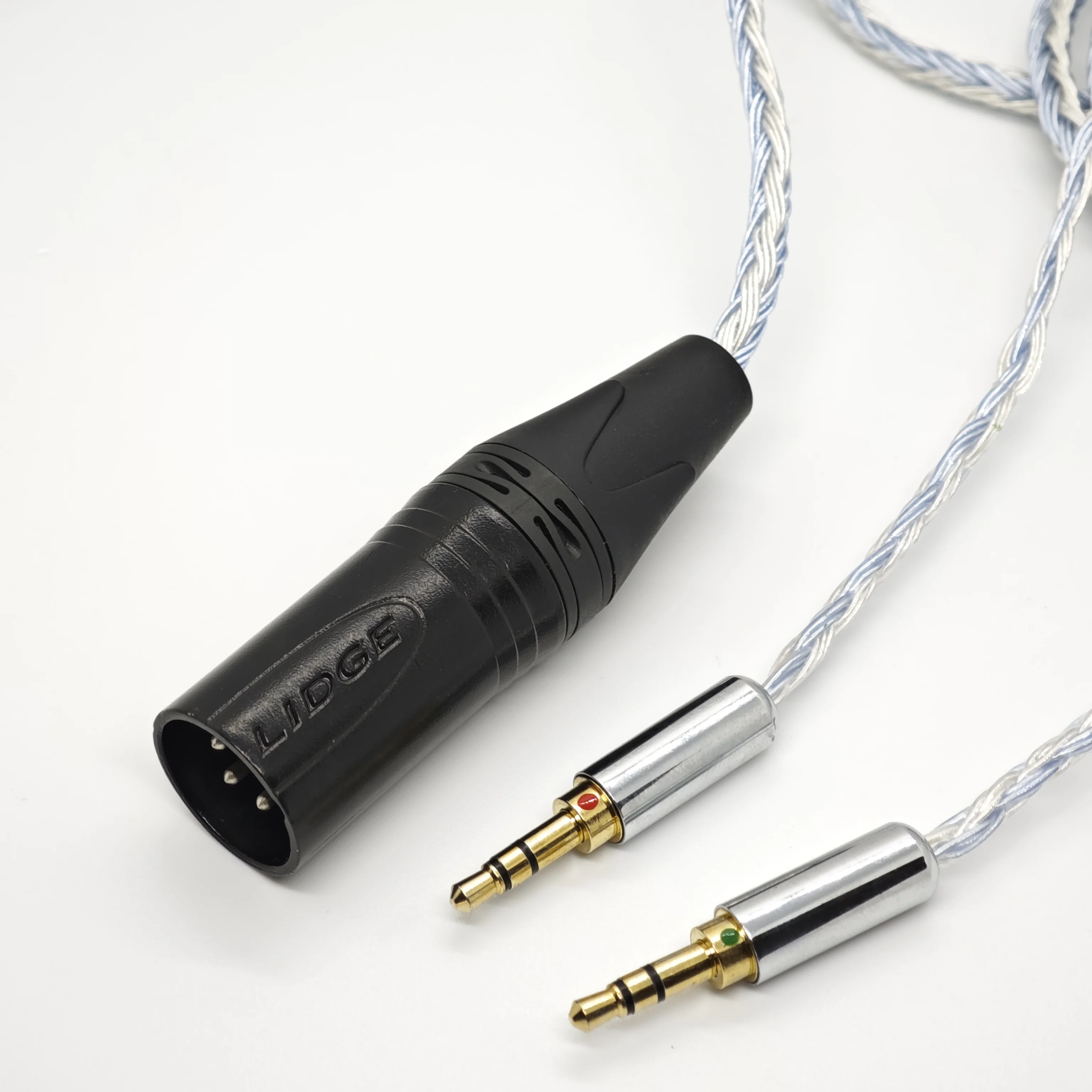 for HIFIMAN Edition XS ANANDA HE400 D5200 T1 T5P Z7 4pin XLR cable 3.5 2.5 4.4 balance 6.5 24 cores OCC Silver plating Upgrade