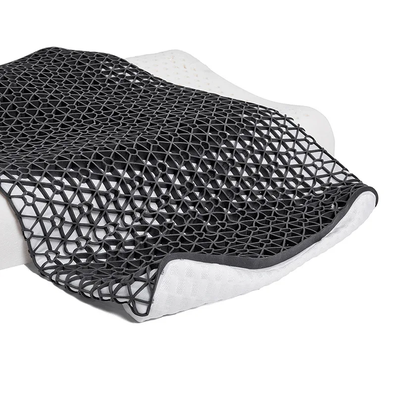 Ergonomic Pillow Made of TPE Orthopedic Pillow Ergonomic Orthopedic Neck Support Sleeping Pillow for Side Sleepers 60x40x8cm