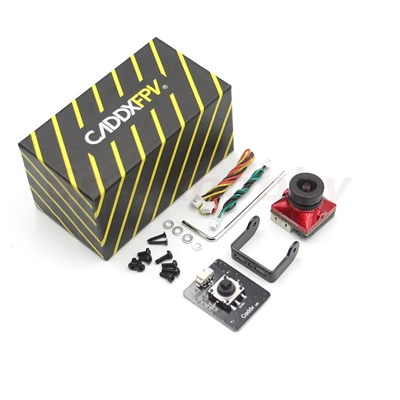 Over 10Km 5.8g VTX 2W Microphone Transmitter+Caddx Ratel2 1/1.8'' Inch Starlight 1200TVL FPV Camera NTSC/PAL Switchable For RC