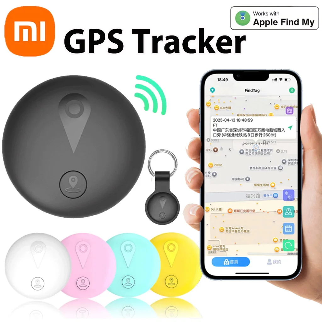 

Xiaomi GPS Airtag Tracker Pet Car Bluetooth Anti Loss Device Elderly Children Children Wallet Key Locator For iPhone Find My