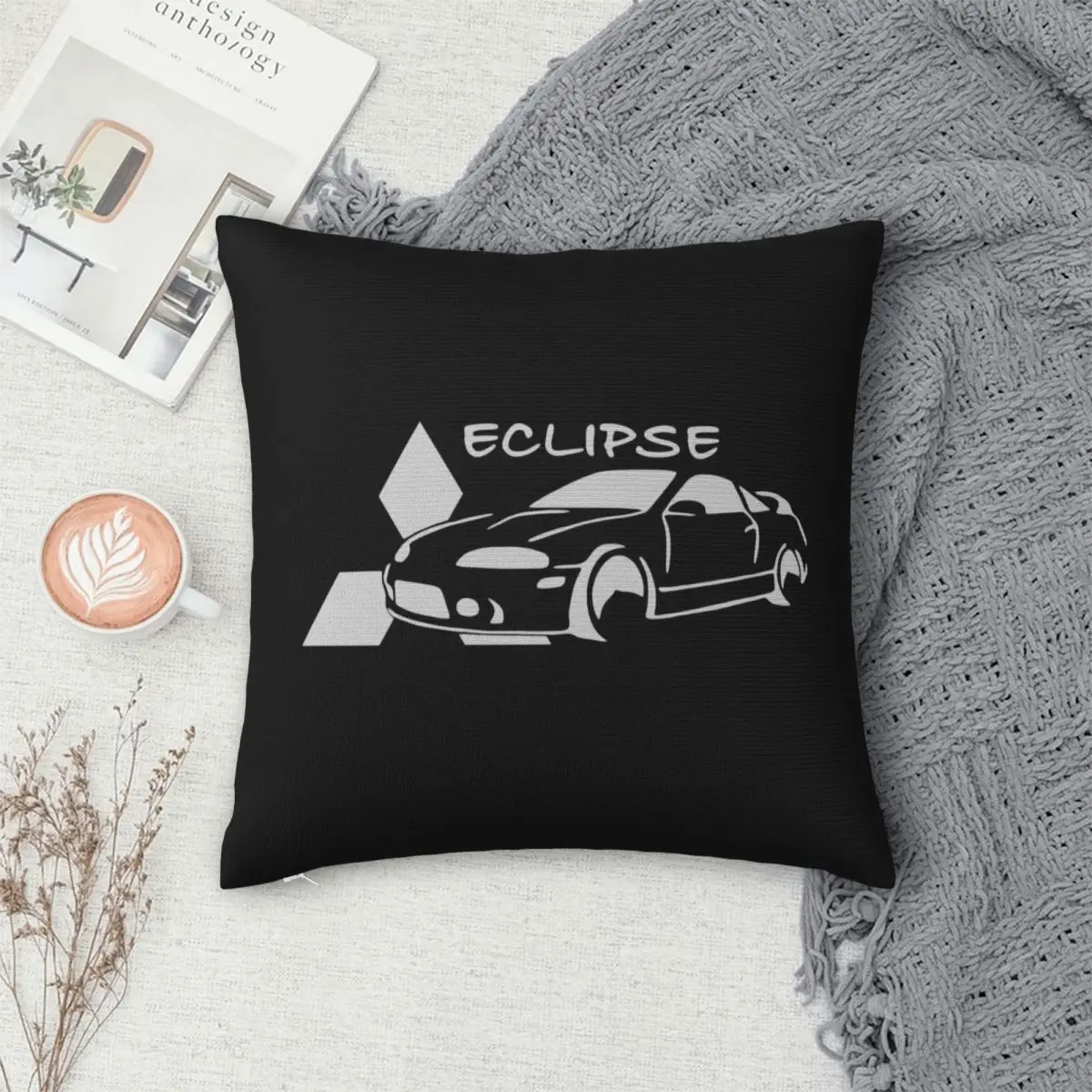 Print T Car 4G63 Dsm 1G 2G 1Gb 2Ga 2Gb Talon Mitsubishi Eclipse Throw Pillow Cover Pillowcase Bedding