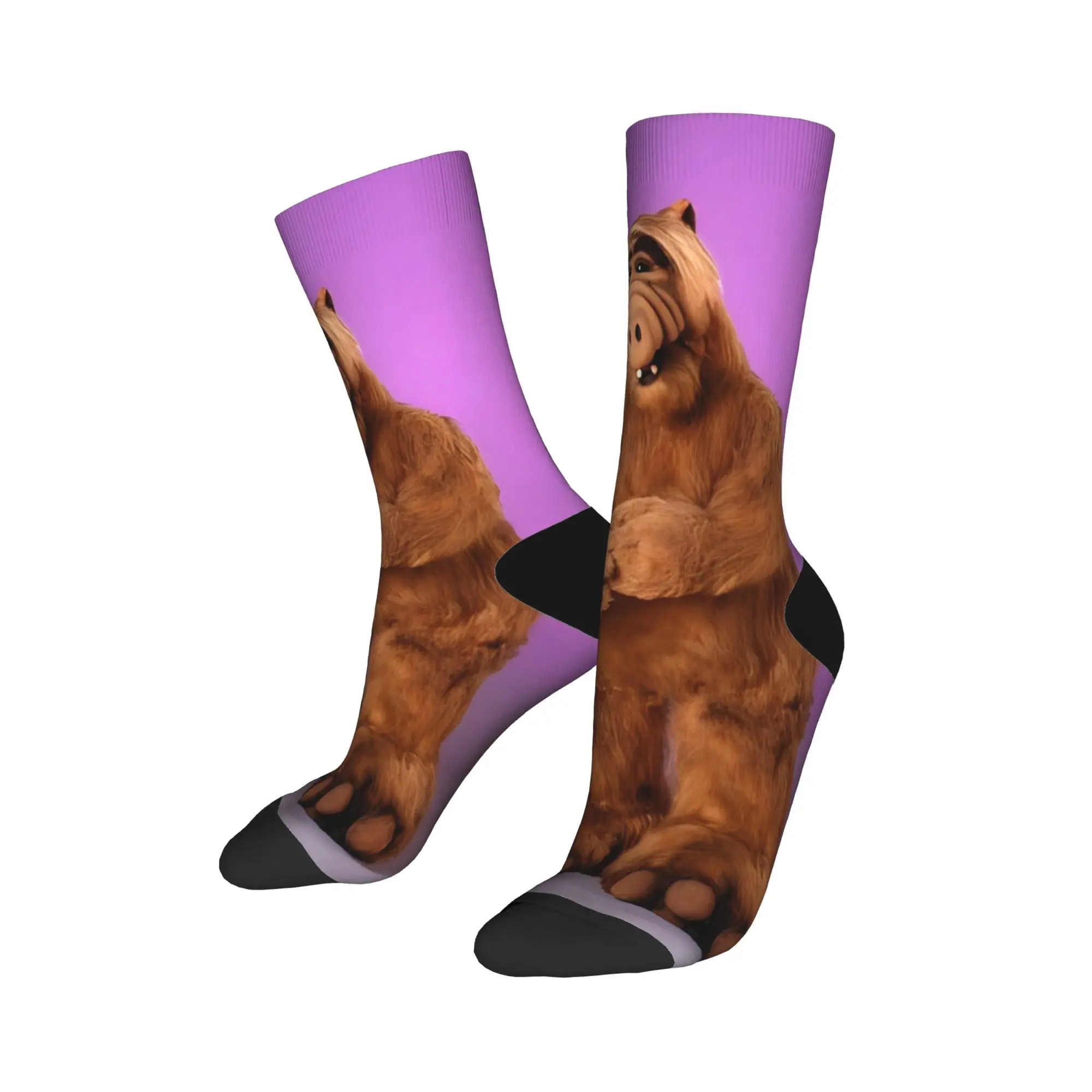 النساء الرجال الجوارب المسلسلات التلفزيونية ألف جوارب الشتاء موضة الجوارب الناعمة الدافئة الرسم الجري الرياضة المضادة للعرق الجوارب #3