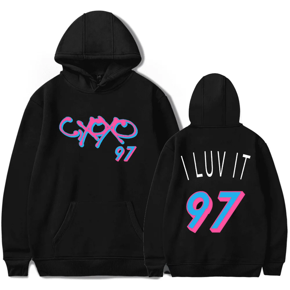 Camila Cabello C, XOXO I Luv It Merch Толстовка с капюшоном для женщин и мужчин Толстовка с длинными рукавами Модный пуловер Одежда