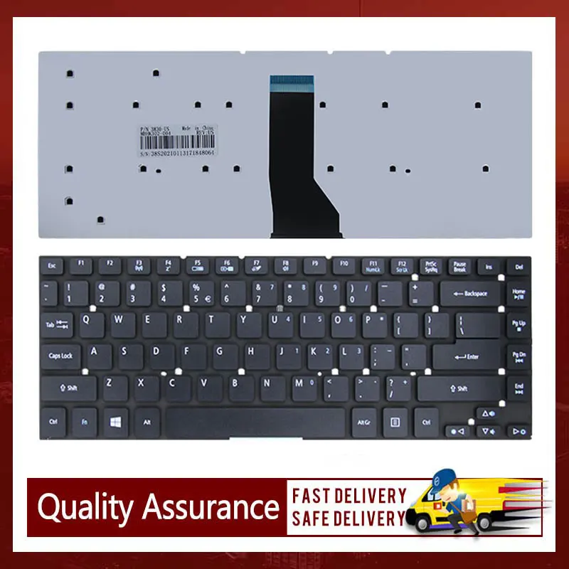 Keyboard untuk Laptop ACER Aspire ES1-521 ES1-520 ES1-511 ES1-522 E1-470 E1-410 E5-471PG E5-471 V3-471