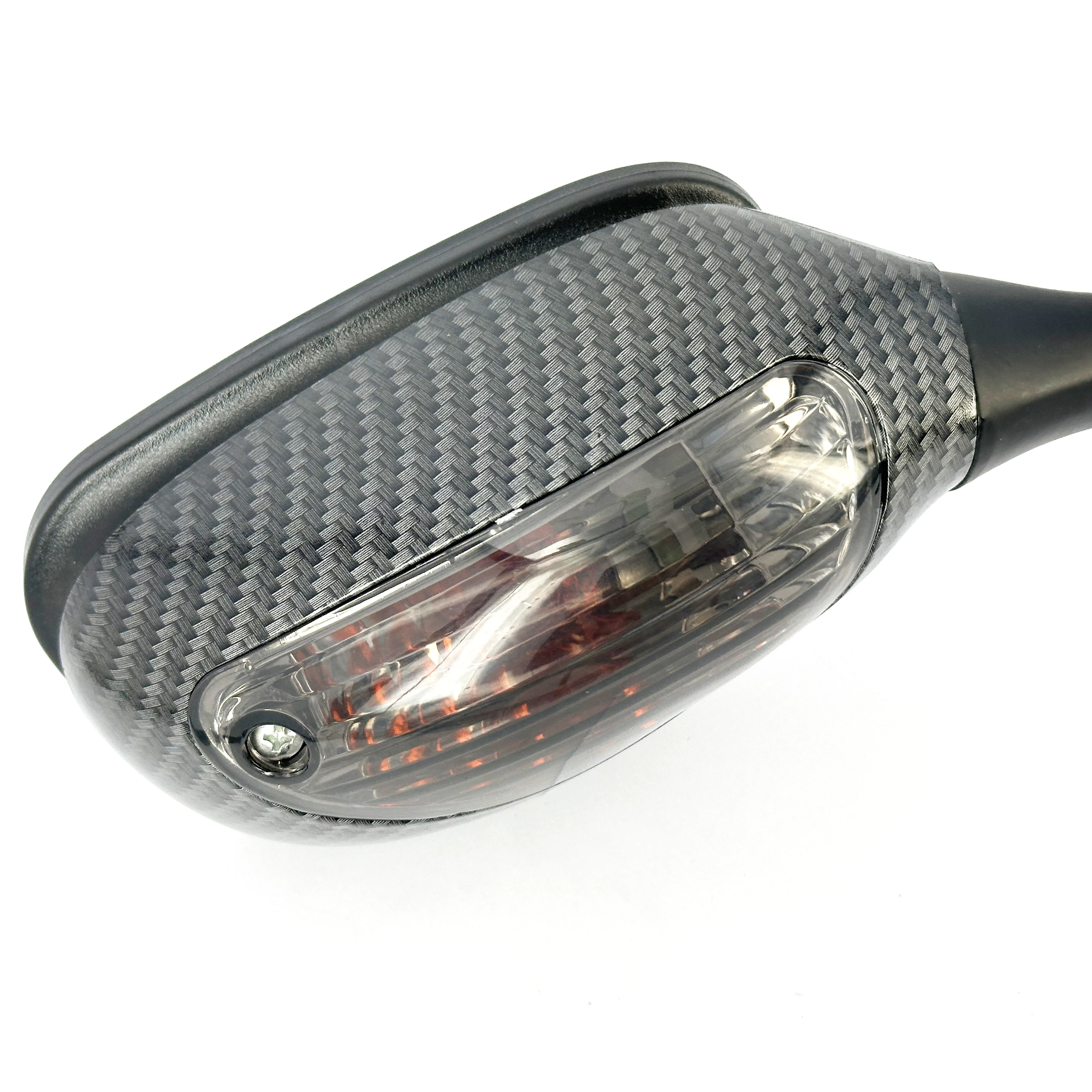 دراجة نارية المرايا الجانبية الرؤية الخلفية مع بدوره مصباح إشارة لسوزوكي K5 K7 GSX-R1000 2005-2008/K6 K8 GSX-R600 GSX-R750 2006-2010