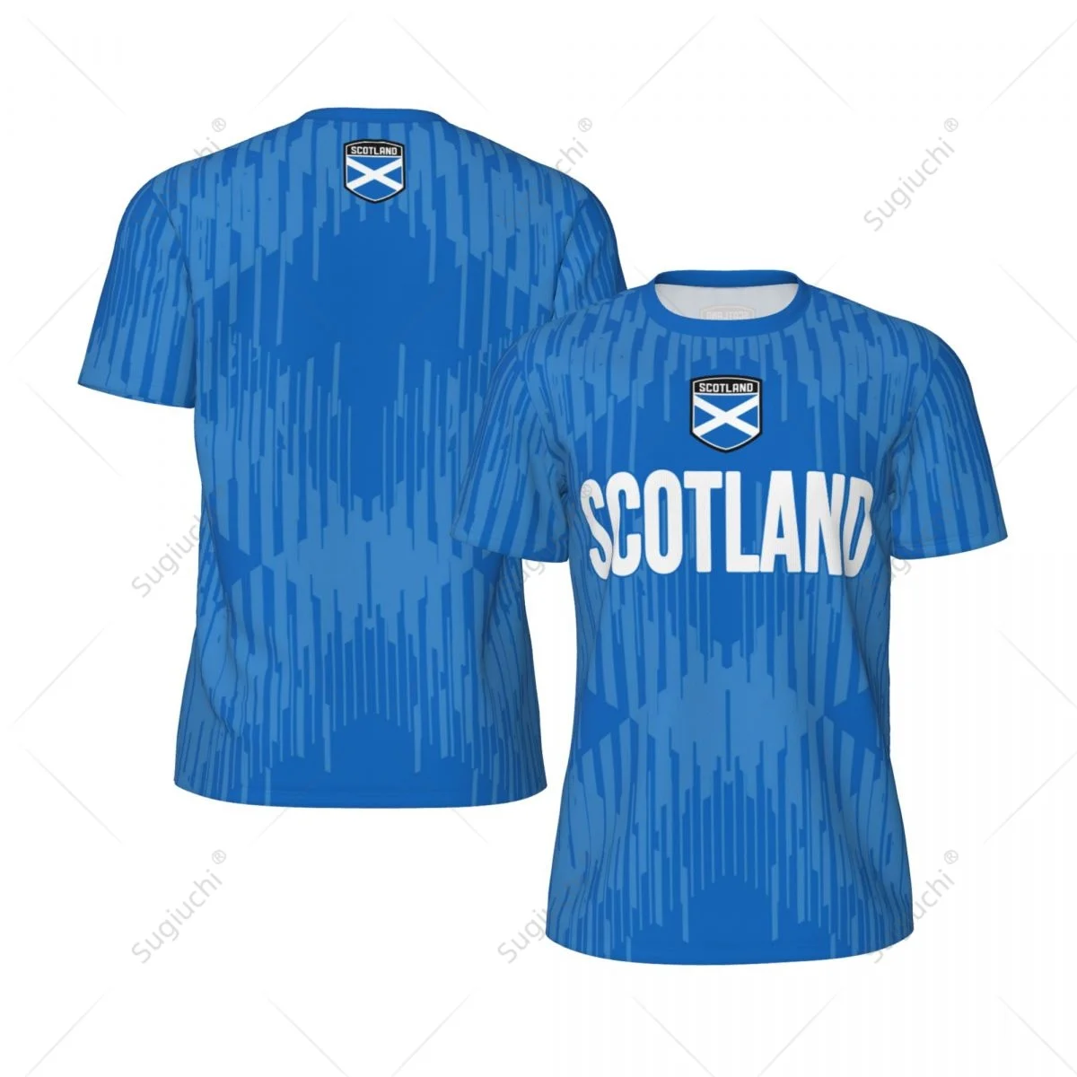 Unisex Scotland Flag 3D Printed T-shirt Fans Mesh tshirt For Running Bike Soccer Tennis Fitness Sports Exclusive