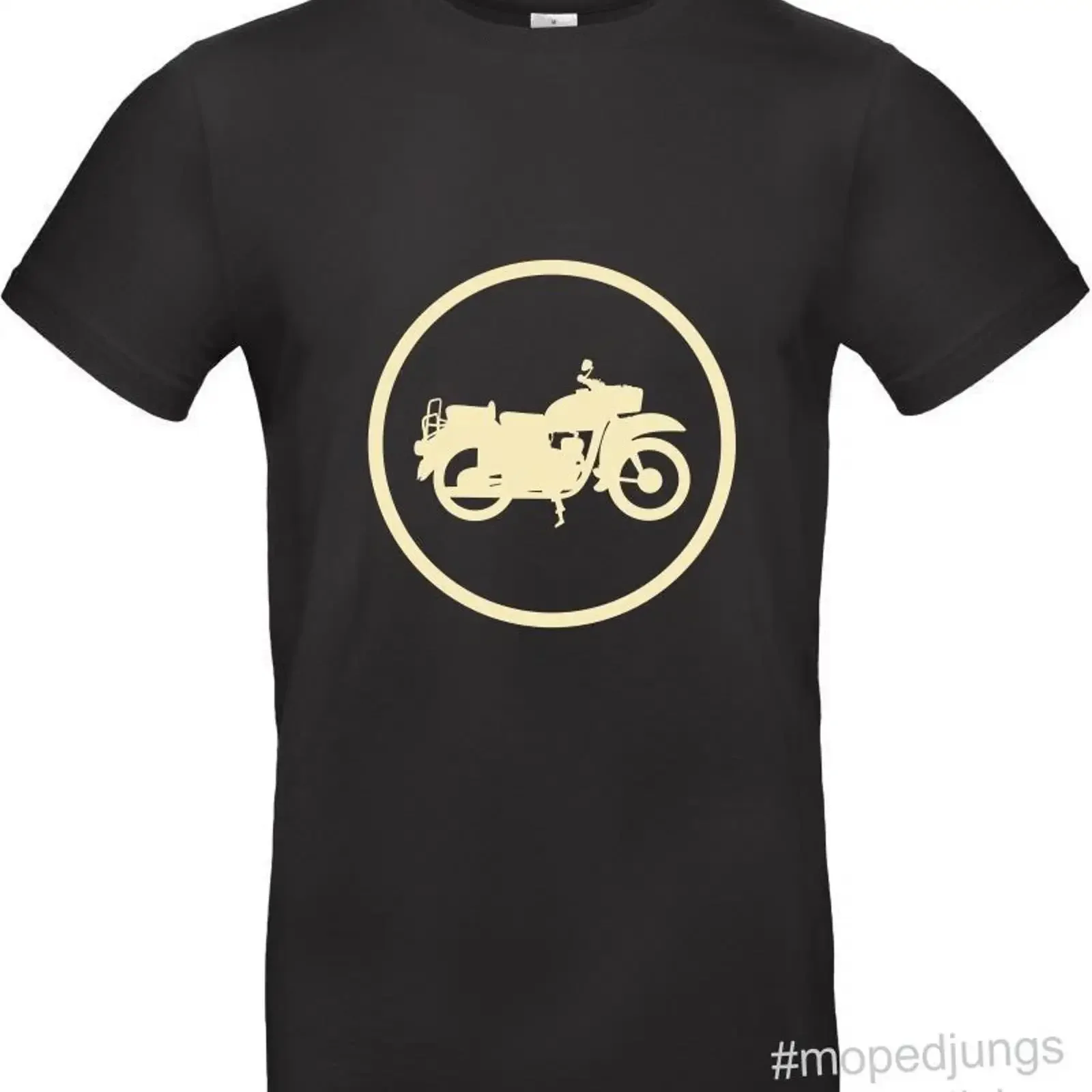 T Shirt MZ ES 150 Mopedjungs Simson Oldtimer Trabant Wartburg Moped Eisenschwein vintage Washed Top For Everyday Wear Casual