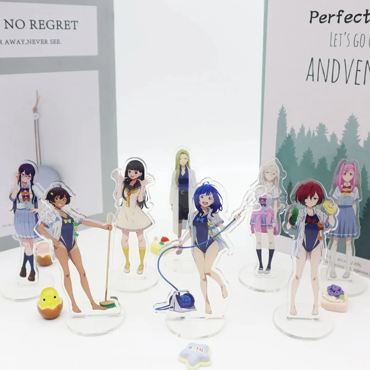 Makeine: Too Many Losing Heroines Acrylic Standing Sign Yanami Anna Nakamura Yoshiki Creative Standing Sign Desktop Decorations