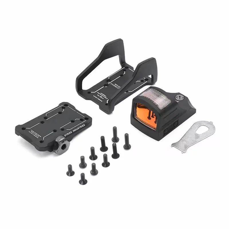 أحدث رؤية نقطة حمراء تعمل بالطاقة الشمسية لعام 2025 - دقة عالية 3 مللي أمبير في الساعة، سكة 20 مم للصيد الادسنس، شحن سريع