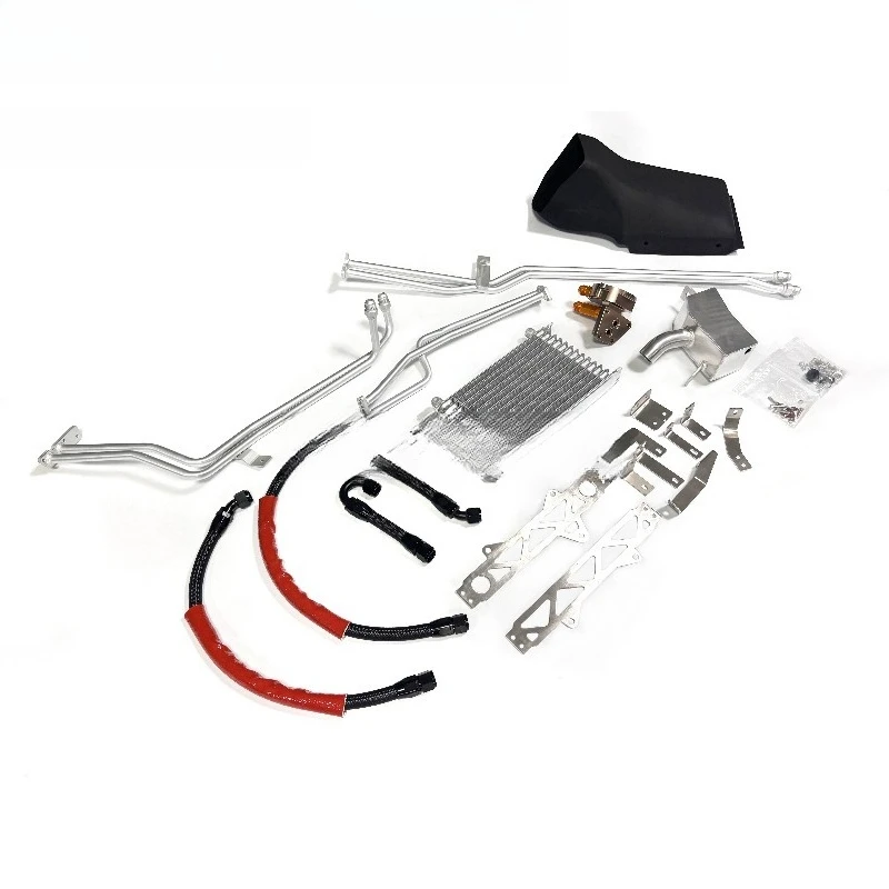 

Cooling Kit for GT-R35 VR38DETT Wave Box Transmission Oil Cooler Kits