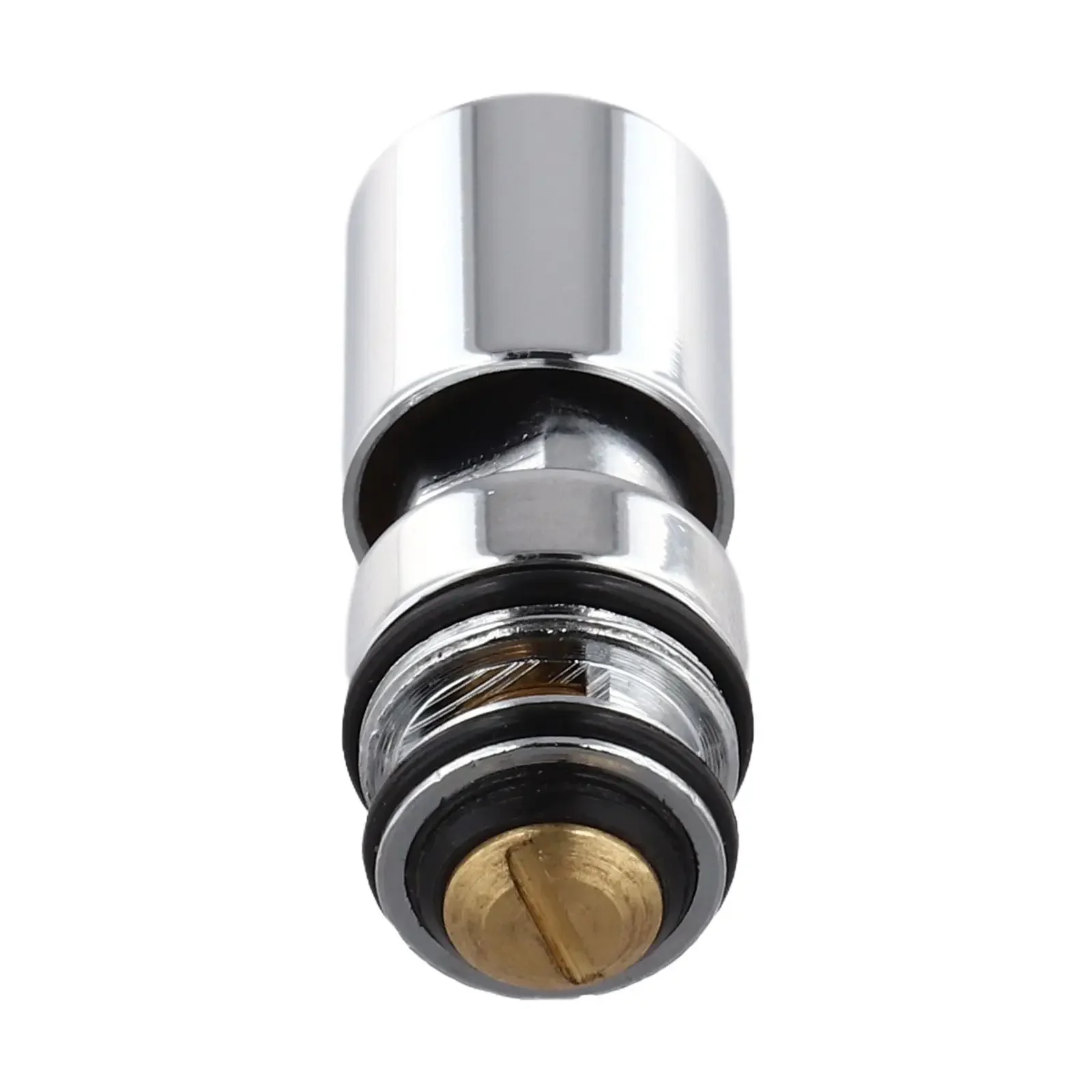 

Copper Chrome Plated Shower Switch Valve for Bathtubs Reliable Spring Loaded Water Diverter with Easy Installation Features