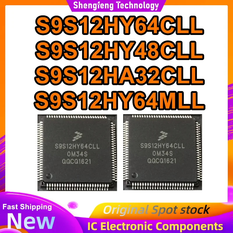 S9S12HY64CLL S9S12HY48CLL S9S12HA32CLL S9S12HY64MLL 0M34S QFP100 IC chipset New in stock