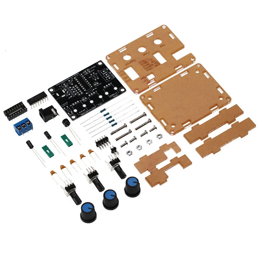 1pc XR2206 Signal Generator DIY Kit 1Hz-1MHz High Accurate Signal Generator DIY With Shell Sine Triangle Square Wave For Testing