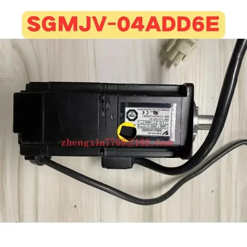 Used Servo Motor SGMJV-04ADD6E SGMJV 04ADD6E Normal Function Tested OK
