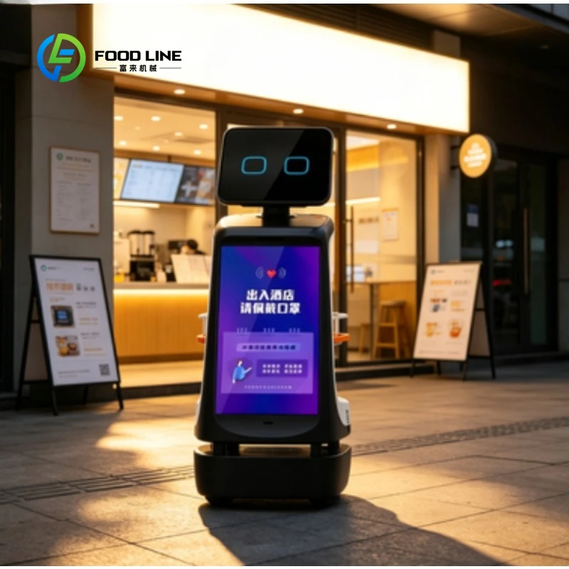 Custom Autonomous Smart Reception Robot, Consultation Service Robot for Bank, Hotel & Exhibition Hall Commercial Front Desk