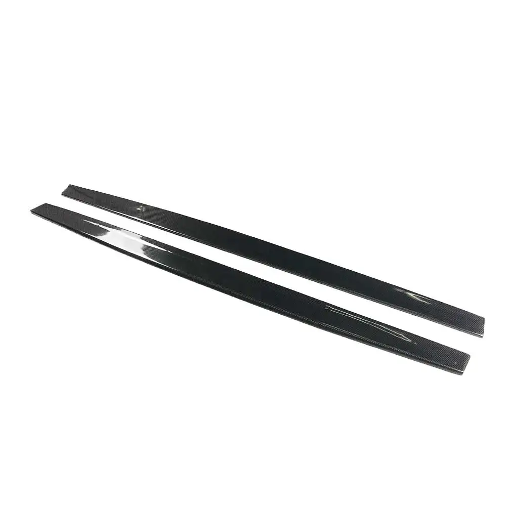 Two Side Carbon Fiber Side Bumper Extension Skirt Splitter for BMW F80 M3 F82 F83 M4 F32 F33 F36 420 428 435 440 2014-2020