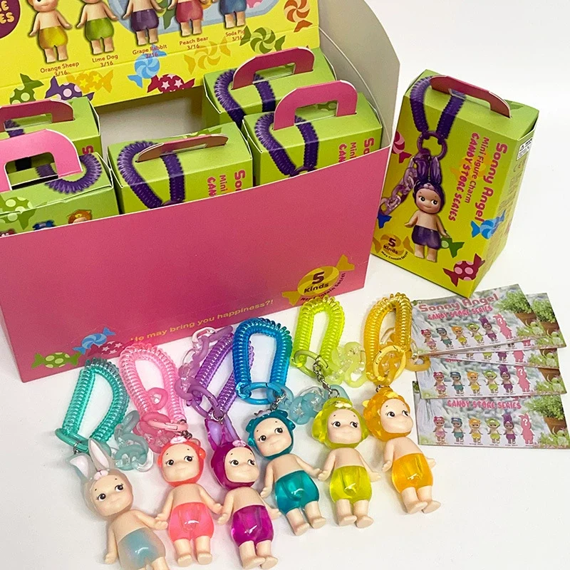 Candy House Angel Keychain Blind Box Doll Bag Pendant Handmade Creative Cartoon Toy Birthday Valentine'S Day Gift Mystery Boxes