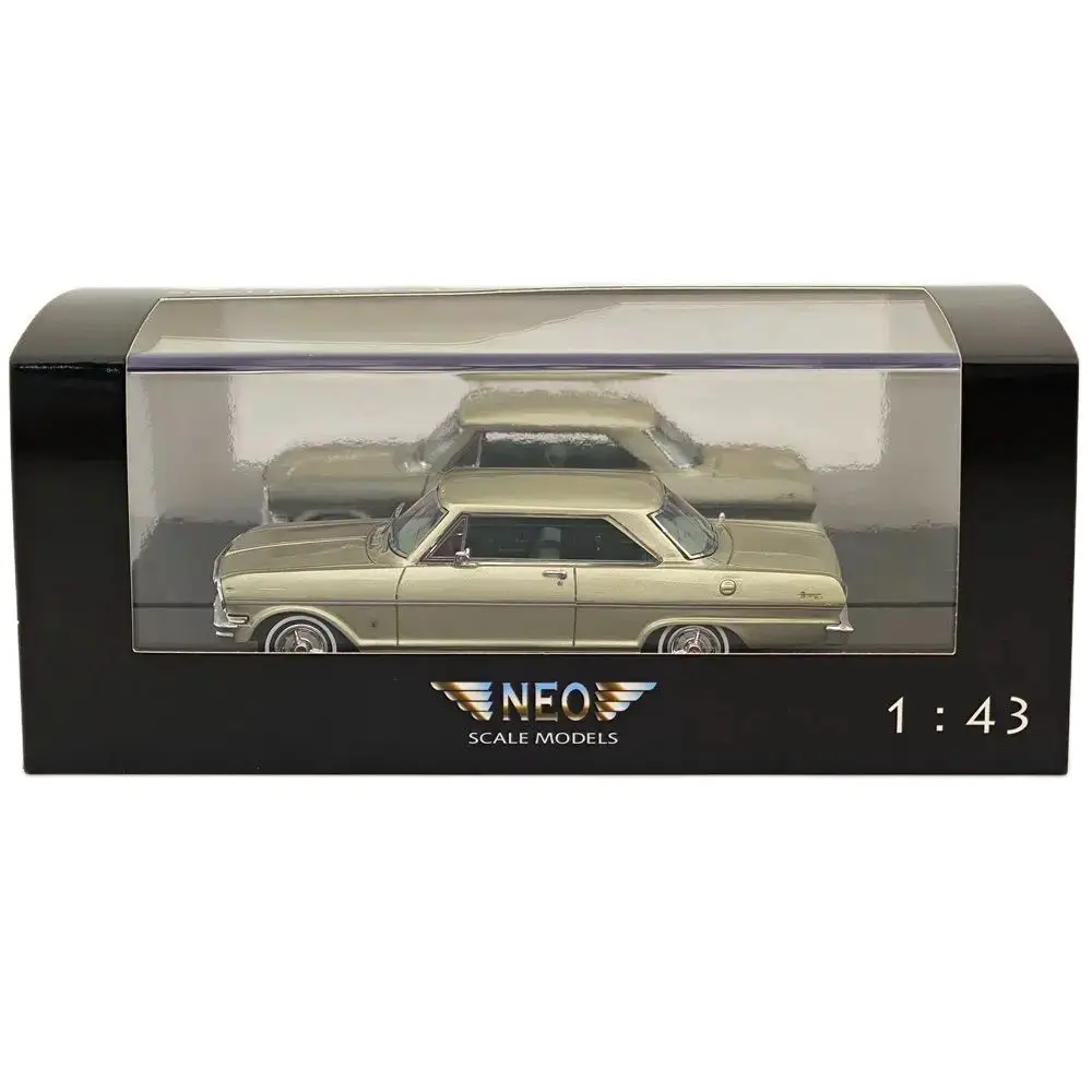 

NEO 1/43 for Nova SS 1963 Green Resin Models Car Colllection Auto Toys Gift