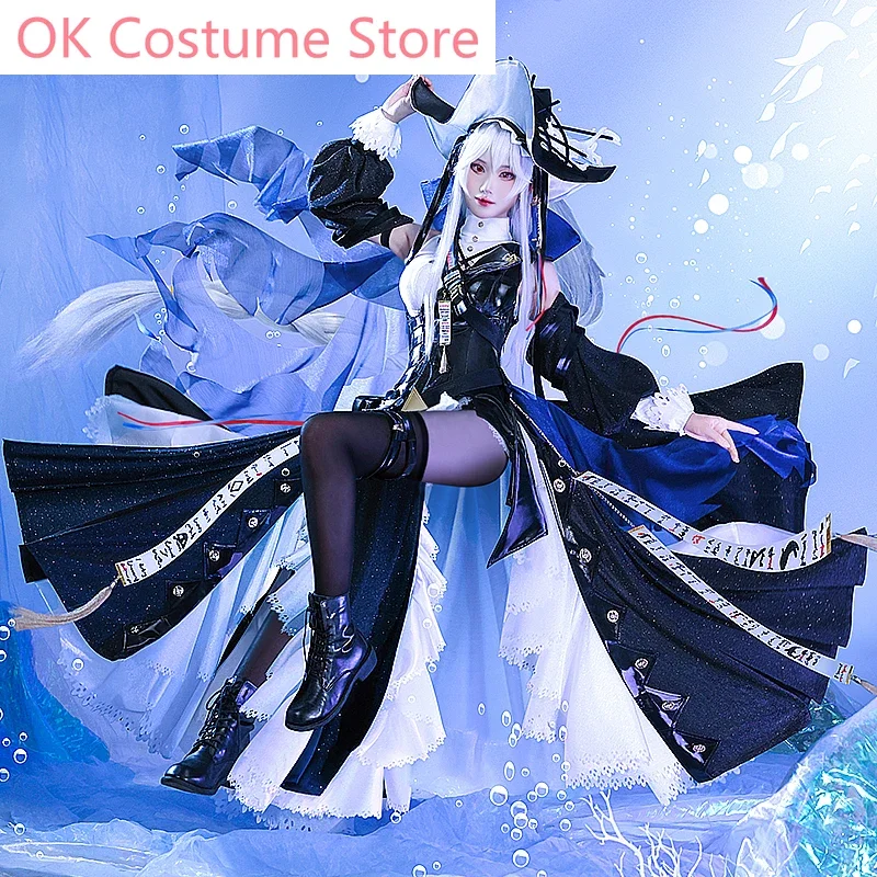 Anime! Game Arknights Specter The Unchained 3rd Anniversary Combat Gear Uniform Cosplay Costume Halloween Party Outfit