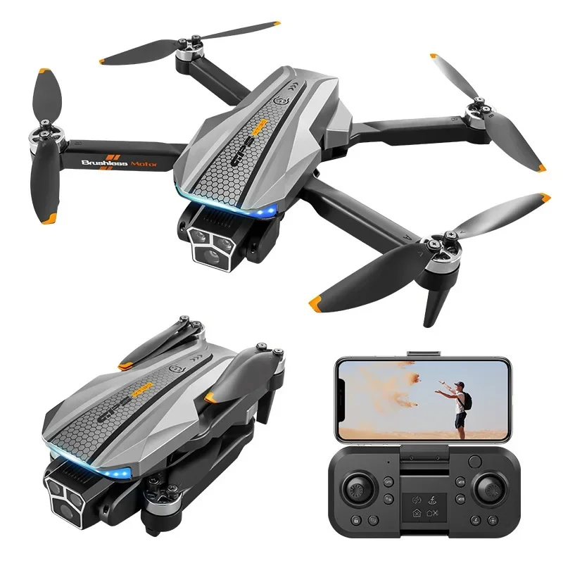 YT130 RC Drone 4K Three cameras Professional 5G WIFI FPV GPS Return Brushless Motor Obstacle Avoidance Mini Quadcopter Toys